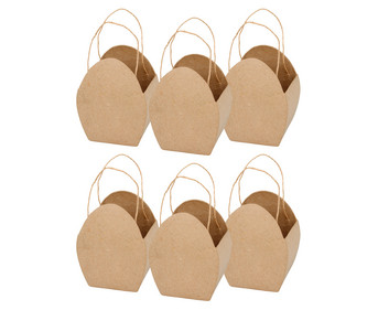 6 Täschchen in Ei Form
