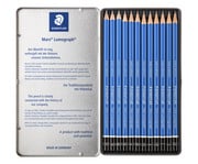 STAEDTLER Mars® Lumograph® Bleistifte im Metalletui 12 Stück 2