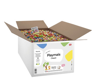 Playmais Eduline Classic Nachfüllpackung Box mit 6300 Stück