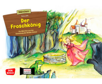 Kamishibai Bildkarten Der Froschkönig
