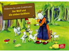 Kamishibai Bildkarten Der Wolf und die sieben Geißlein