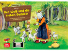 Kamishibai Bildkarten Der Wolf und die sieben Geißlein