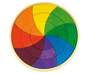 GRIMMS Geometrisches Puzzle Farbkreis Goethe 1