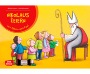 Kamishibai Bildkarten Nikolaus feiern mit Emma und Paul 1