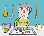 Bildkarten zur Sprachförderung: Verben 6