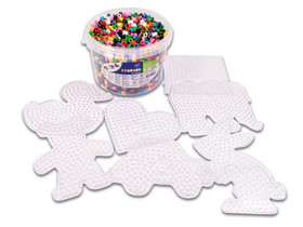 Maxi-Bügelperlen-Set, 2800 Stück