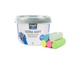 U3 Modellier-Knete im Eimer, Ultra soft, 5 Farben