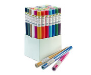 folia Wellpappe 50 x 70 cm 45 Rollen inkl Aufsteller 1