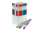 folia Wellpappe 50 x 70 cm 45 Rollen inkl Aufsteller
