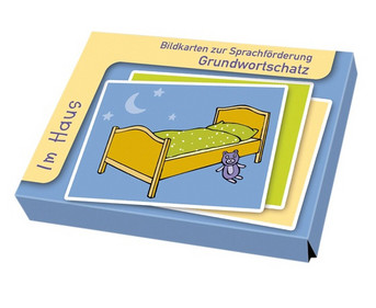 Im Haus Sprachförderung mit Bildkarten