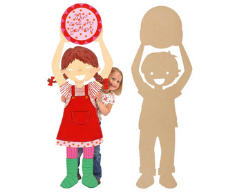 Betzold Kinderschilder zum Selbstgestalten 2er Set