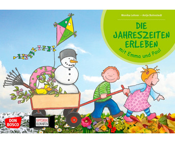 Kamishibai Bildkarten Die Jahreszeiten erleben mit Emma und Paul