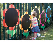 Blumen Tafeln für in und outdoor 5er Set 4