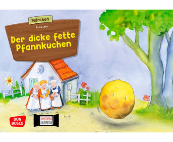 Kamishibai Bildkarten Der dicke fette Pfannkuchen