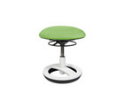 Topstar Hocker Round niedrig mit Alu Standfuß