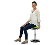 Round Hocker mittel Sitzhöhe: 44 57 cm 2