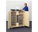 Laptop Locker für 17'' Laptops 16 Teleskopauszüge 1