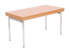Klapptisch 140 x 80 cm 4 Fuß Gestell