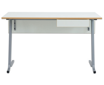 Betzold Lehrertisch swing Blende und PU Kante