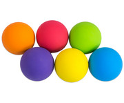 Betzold Gummibälle 6er Set 4