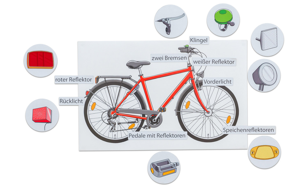 Verkehrssicheres Fahrrad Volksschul-Material | BETZOLD
