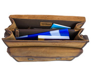 GREENBURRY Lehrertasche Modern School Leder 3
