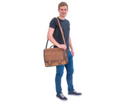 GREENBURRY Lehrertasche Modern School Leder 4