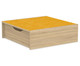 EduCasa Podest - Quadrat mit Rollkasten 75 x 75 cm-1