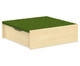 EduCasa Podest - Quadrat mit Rollkasten 75 x 75 cm-5