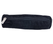 Faulenzer Mäppchen aus Leder rund 4