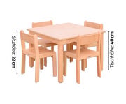 Betzold Möbel Set Quadro 5 teilig 5