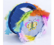 folia Transparentpapier Zuschnitte weiß 20 Stück rund 2