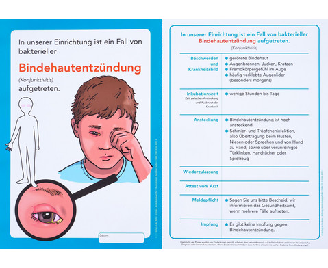 Aushang Kindergarten Krankheiten Vorlage | BETZOLD