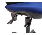 Bürostuhl Ergonomic mit Designrückenlehne und Netzbezug 6