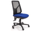 FLEXness Bürostuhl Ergonomic mit Designrückenlehne mit Netzbezug