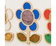 Pailletten Wandblume 7