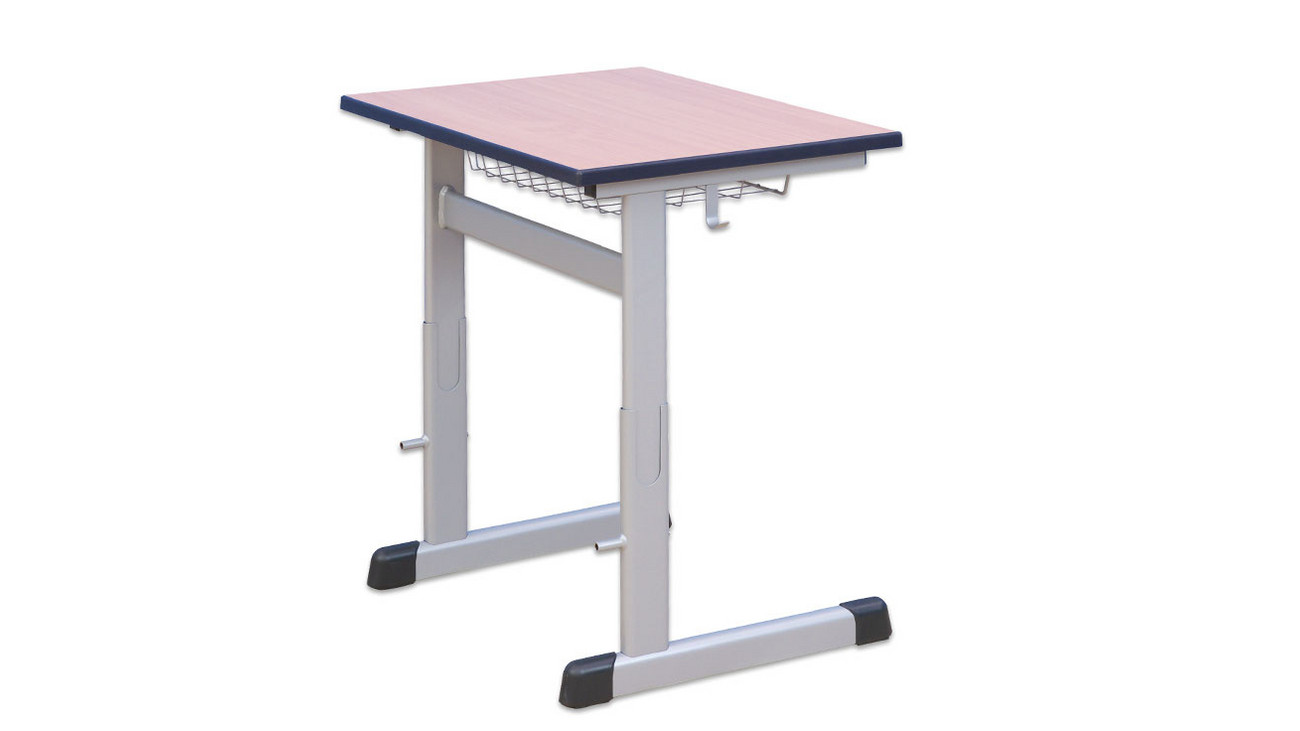 Höhenverstellbarer Einzel-Tisch mit Ablage - betzold.at