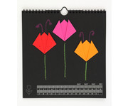 folia Bastelkalender quadratisch blanko 3 Stück 7