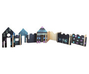 Kreidetafel Bausatz Happy Architect 28 teilig 2