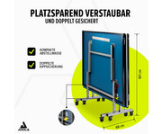 JOOLA Tischtennisplatte Transport 4