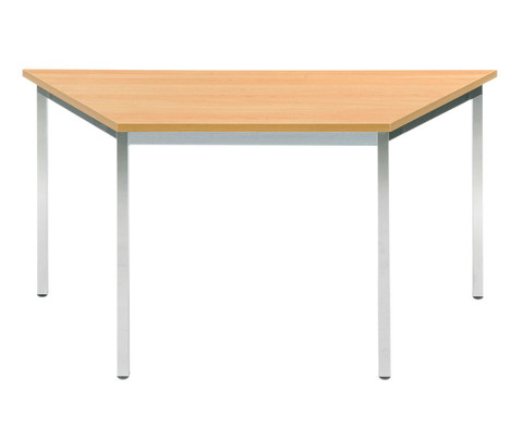 Vielzweck-Trapez-Tisch 140 x 70 x 70 mit quadratischen Tischbeinen