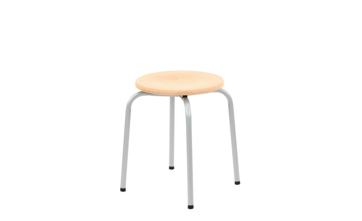 4-Bein-Hocker, stapelbar