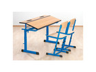 Schülertisch Ecoflex höhenverstellbar von 58 bis 82 cm
