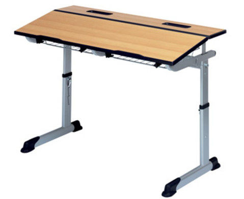Aluflex-Zweier-Tisch DIN-ISO Groessen 345
