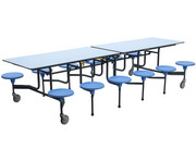 Outdoor Tisch Sitz Kombination rechteckig 1