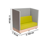 Betzold Schallschutzsofa Chillo 3