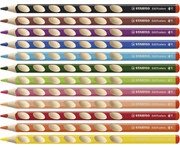 STABILO® Buntstifte EASYcolors Kartonetui 12 Farben 6