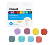 Betzold Weiche Kinderknete 8 Farben je 33 g 3