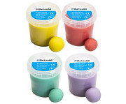 Betzold Soft Knete 4 Farben je 150 g 2