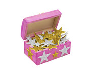 Selbstklebende Moosgummi Sticker Glitter 100 Stück 6